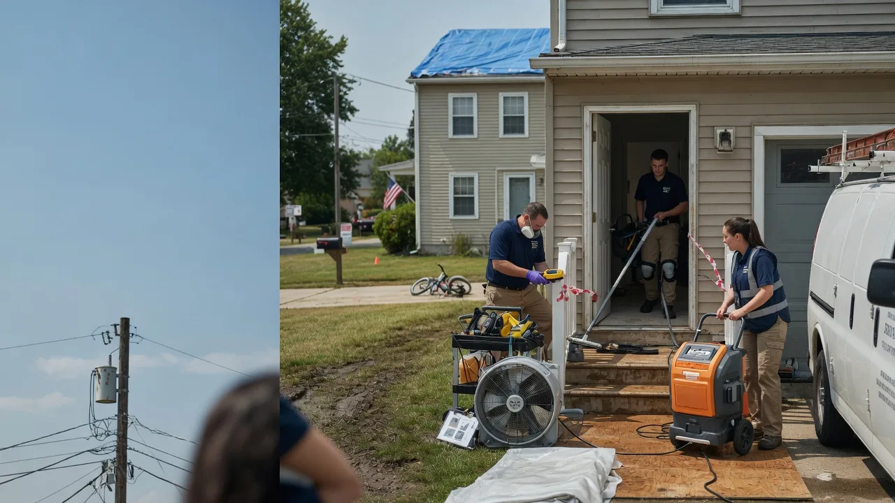 Water Damage Repair in Keezletown, VA near me